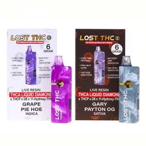 Lost THC THCA Liquid Diamond Disposable | 6g In Pakistan